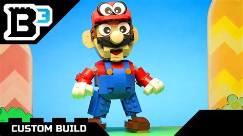 Custom LEGO Nintendo Mario Figure - YouTube