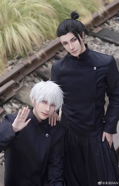 Anime: Jujutsu kaisen Characters: Gojo& Geto Easy Anime Cosplay, Anime ...