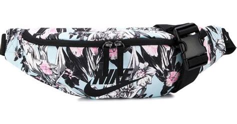 Nike Heritage Floral Print Fanny Pack in Black | Lyst