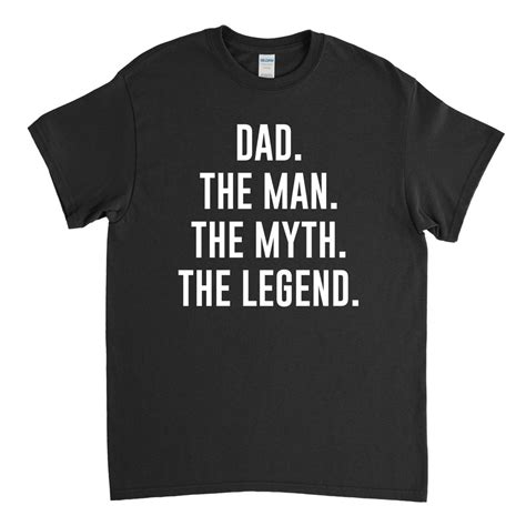 Dad Birthday Gift Dad Shirt Funny Dad Gift Dad the Man the Myth the ...