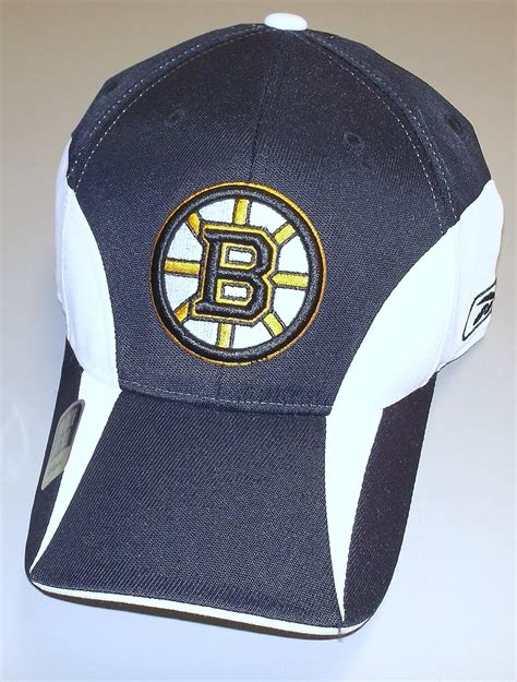 Reebok Boston Bruins Black Practice Stretch Fit Hat Caps & Hats Fan Shop