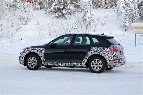 2021 Audi Q5 Facelift Spied Winter Testing With Bigger Grille, New ...