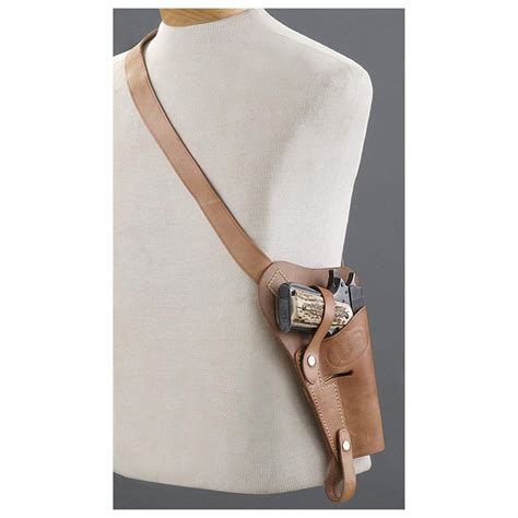 .45 Cal. 1911 Mil-spec. Leather Shoulder Holster - 580199, Holsters at ...