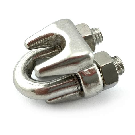 Cable Clamp - Stainless Steel - 8mm - Australia wide delivery. – Chain ...