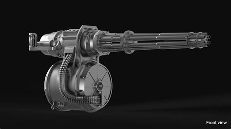 ArtStation - Minigun from Fallout 4 (WIP)