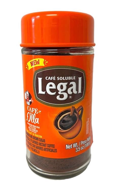 Cafe de Olla Instant Coffee Legal Brand with Cinnamon and Piloncillo