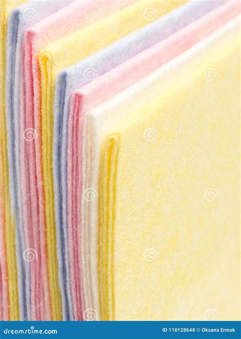 Pastel Color Fabric Pattern Stock Photo - Image of polyester, material ...