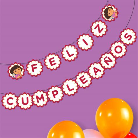 Dora the Explorer Happy Birthday Banner | Nickelodeon Parents