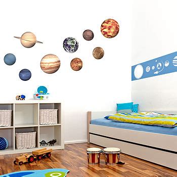 'Space Planet' Wall Stickers By Oakdene Designs | notonthehighstreet.com