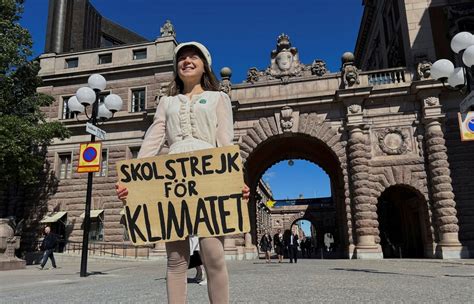 Greta Thunberg holds last school strike as climate activist graduates ...