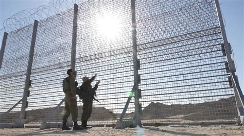 Israel starts construction on 20-foot-high fence surrounding Gaza | The ...