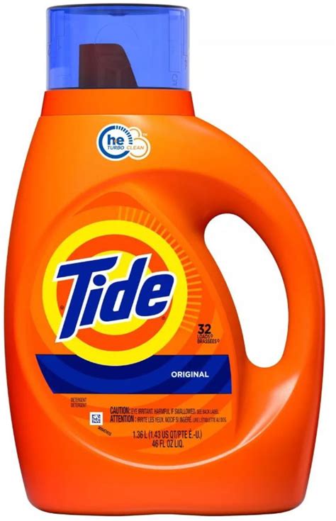 Tide Liquid Laundry Detergent, Original, 46 oz - Walmart.com