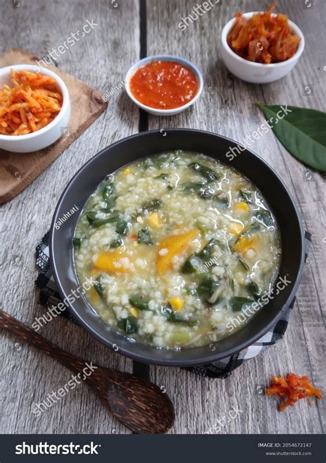 Tinutuan Manado Porridge Typical Indonesian Food Stock Photo 2054672147 ...