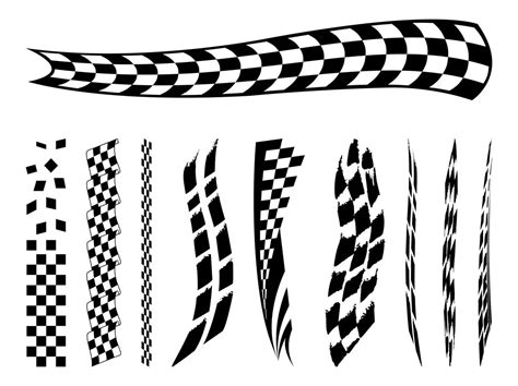 Racing Flags Set Vector Art & Graphics | freevector.com