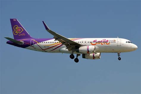 THAI Smile Fleet Airbus A320-200 Details and Pictures