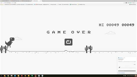 Chrome Dino Easter Egg Getting Touch Screen Support