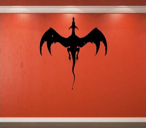 Items similar to Dragon Vinyl Wall Decal on Etsy