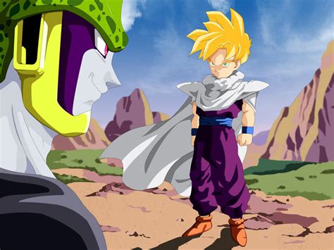 Gohan vs Cell by Scuderis on DeviantArt