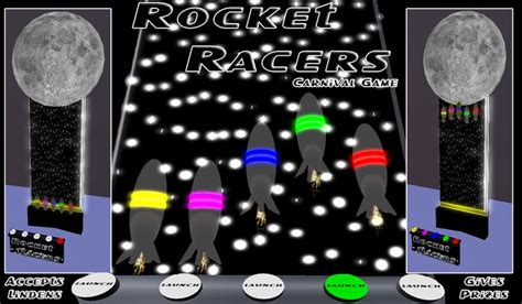 Second Life Marketplace - Rocket Racer Game Box