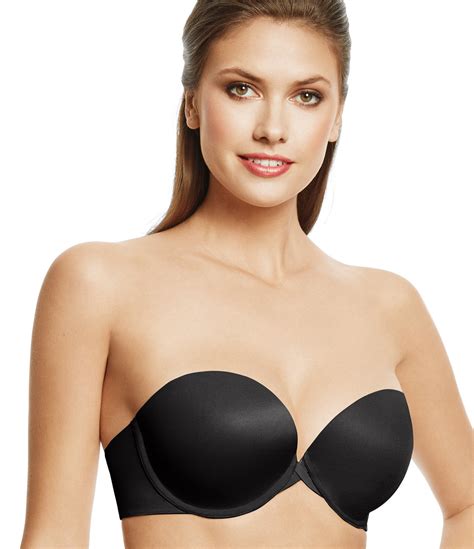 Wacoal Seamless Push-up Strapless Bra in Black | Lyst