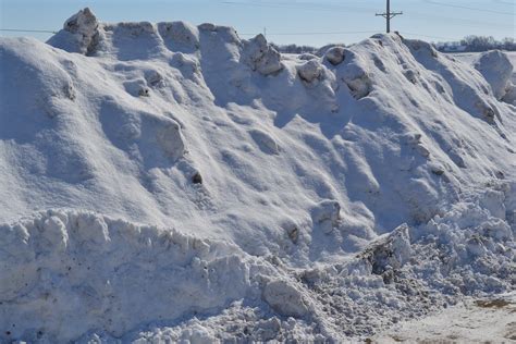 Huge Snow Pile - Green Thumb Advice