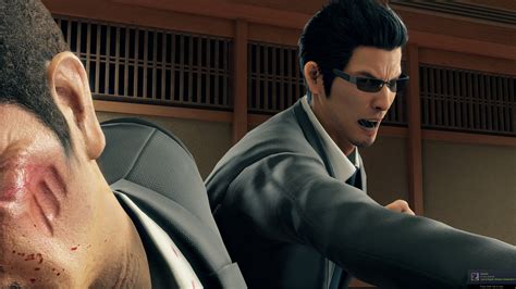 i just realized kiryu punched him so hard he left an imprint of his ...