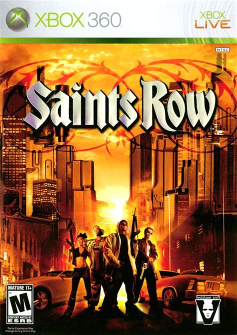 Saints Row (2006) Xbox 360 box cover art - MobyGames