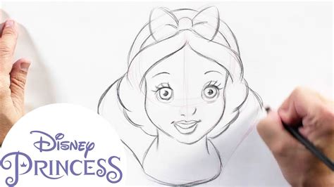 How to Draw Snow White from Snow White and the Seven Dwarfs | Disney ...