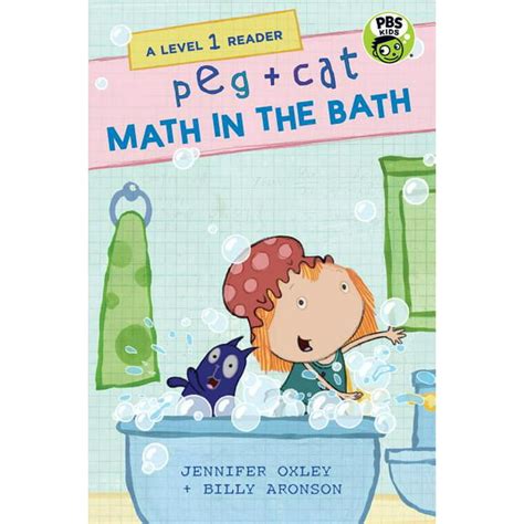 Peg + Cat: Peg + Cat: Math in the Bath: A Level 1 Reader (Paperback ...