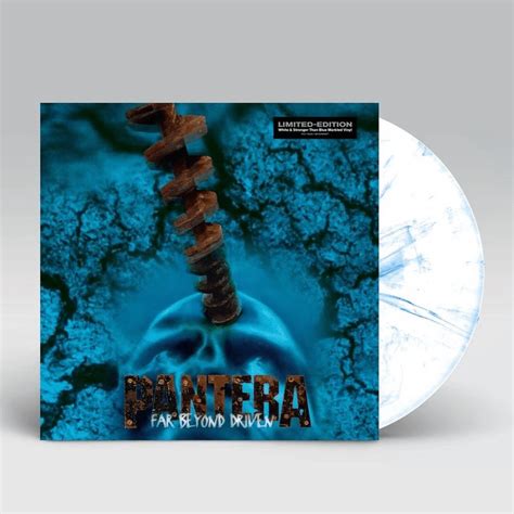 Pantera, Far Beyond Driven, Indie Exclusive, WHITE & Blue Marble ...