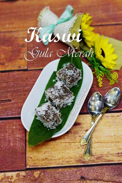 Cara Buat Kuih Kaswi Gula Merah Yang Lembut Meliut Goyang Gedik ...