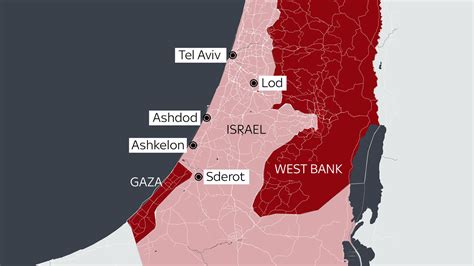 Where are attacks and clashes taking place in Israel and Gaza? - Brief ...