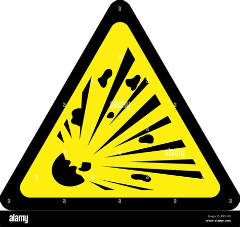 Explosive warning label hi-res stock photography and images - Alamy