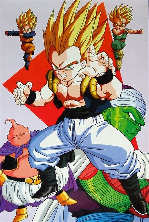 Gotenks and Piccolo vs Majin Buu | Dragon ball art, Anime dragon ball ...