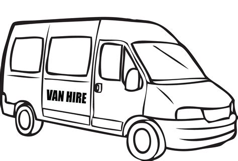 Vw Van Drawing at GetDrawings | Free download