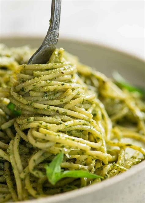 Pesto Pasta - with plenty of pesto sauce! | RecipeTin Eats