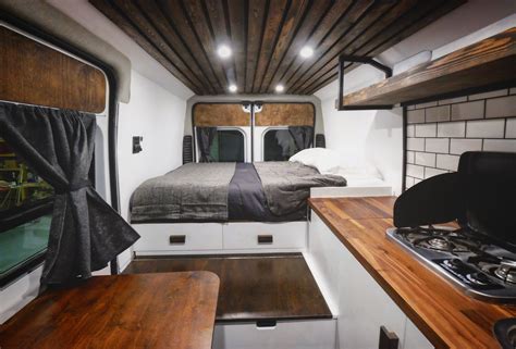 Summit 136" Dodge Promaster | Van conversion interior, Sprinter van ...