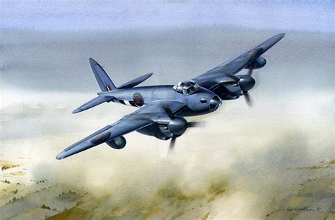 De Havilland Mosquito Art Ww2