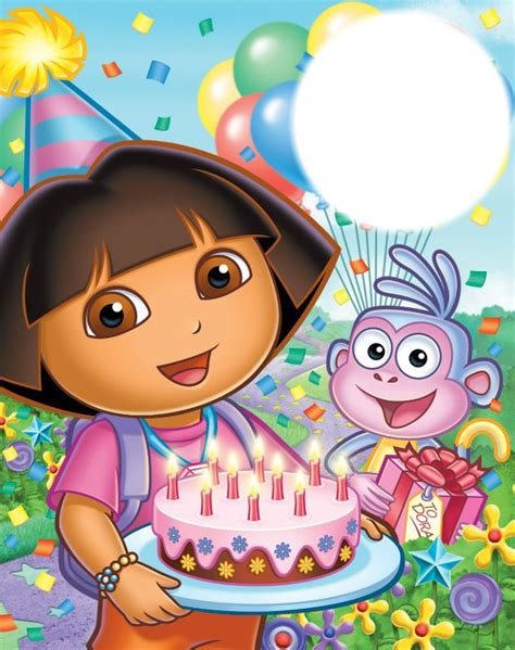 Happy Birthday, Dora! Design Template | Pixiz