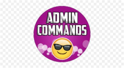 Admin Commands Updated Commands - Free Admin Roblox Game Icon Emoji ...