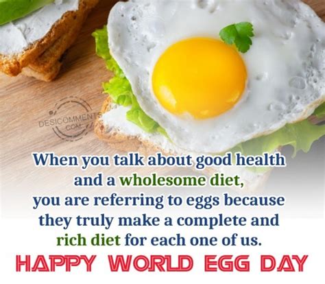 Happy World Egg Day Image - DesiComments.com