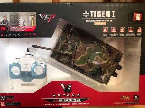 Brand New VS Tank RC IR Version 1/24 Tiger I, Hobbies & Toys, Toys ...