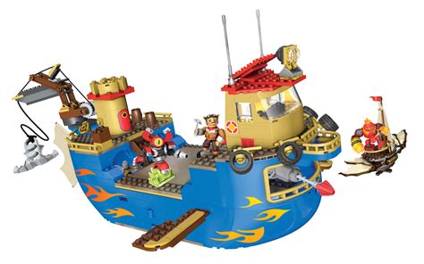 MEGA Bloks Skylanders Flynn's Rescue Ship - ToyQueen.com