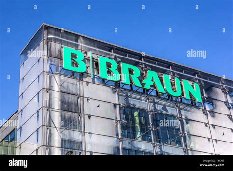 B Braun, Logo, Sign, Prague, Czech Republic, Europe Stock Photo - Alamy