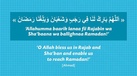 Doa Rejab Syaaban Ramadhan : Bulan Rejab Bulan Berkat : Itulah doa ...