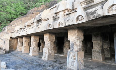 Photoessay: Undavalli Caves, Vijayawada: Splendid Rock Cut Architecture ...