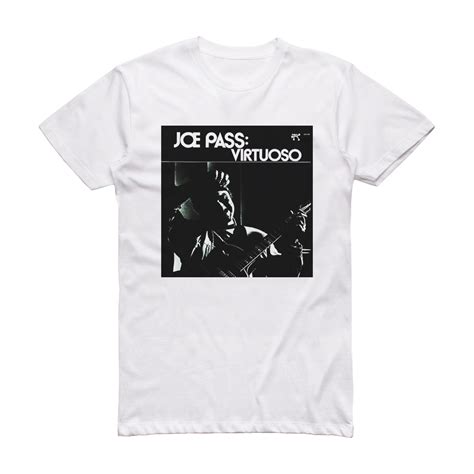 Joe Pass Virtuoso Album Cover T-Shirt White – ALBUM COVER T-SHIRTS