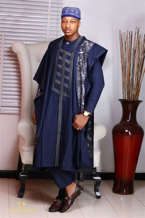 Nigerian Men Traditional Native Wears - Manly 24 | Agbada styles ...