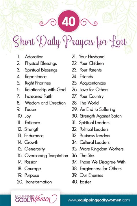 40 Days Of Prayer Lent 2024 - Free Printable Oct 2024 Calendar