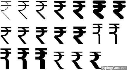 Rupee Font | Rupee Symbol Font Download